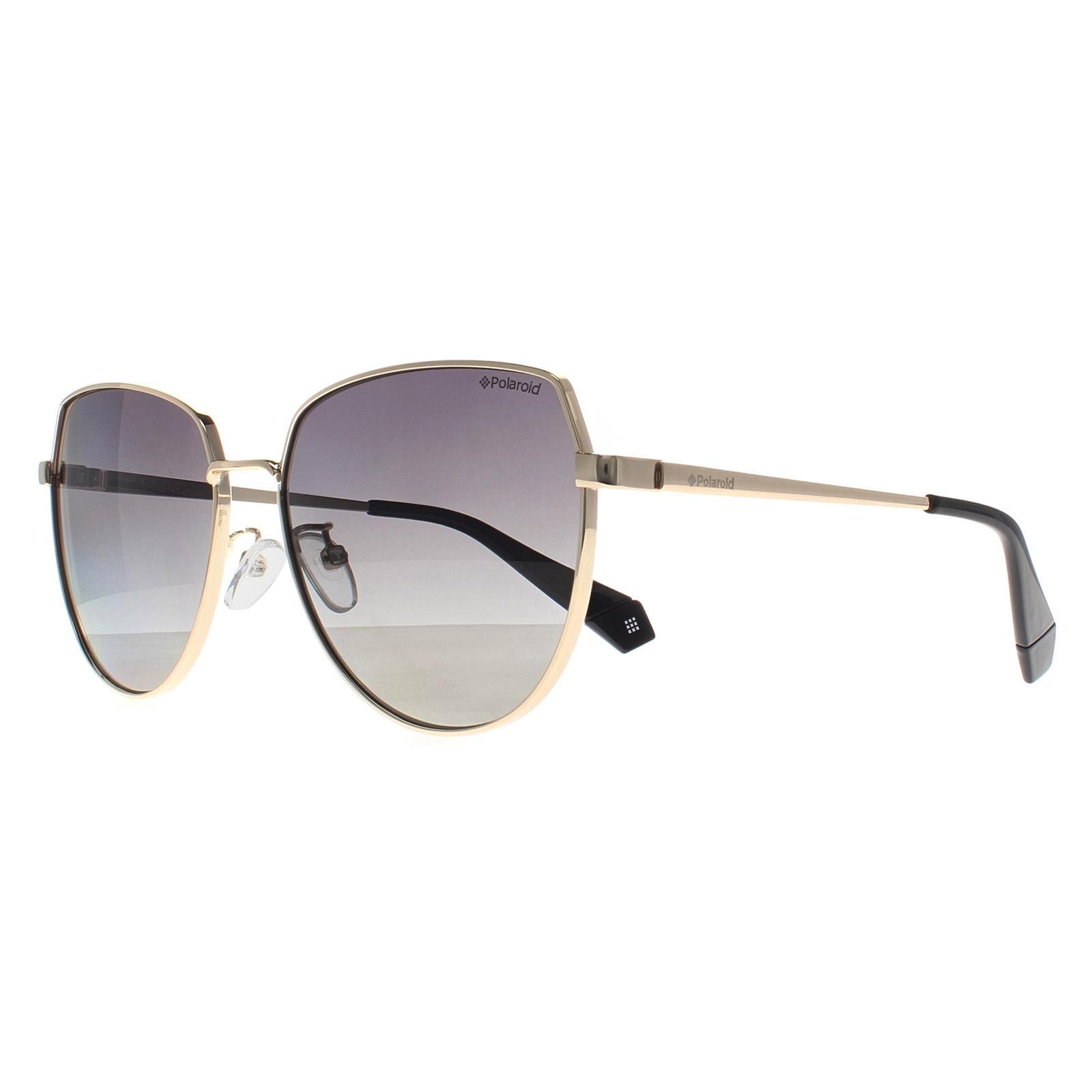 Polaroid Oval Gold Grey Polarized PLD 6073 F/S/X