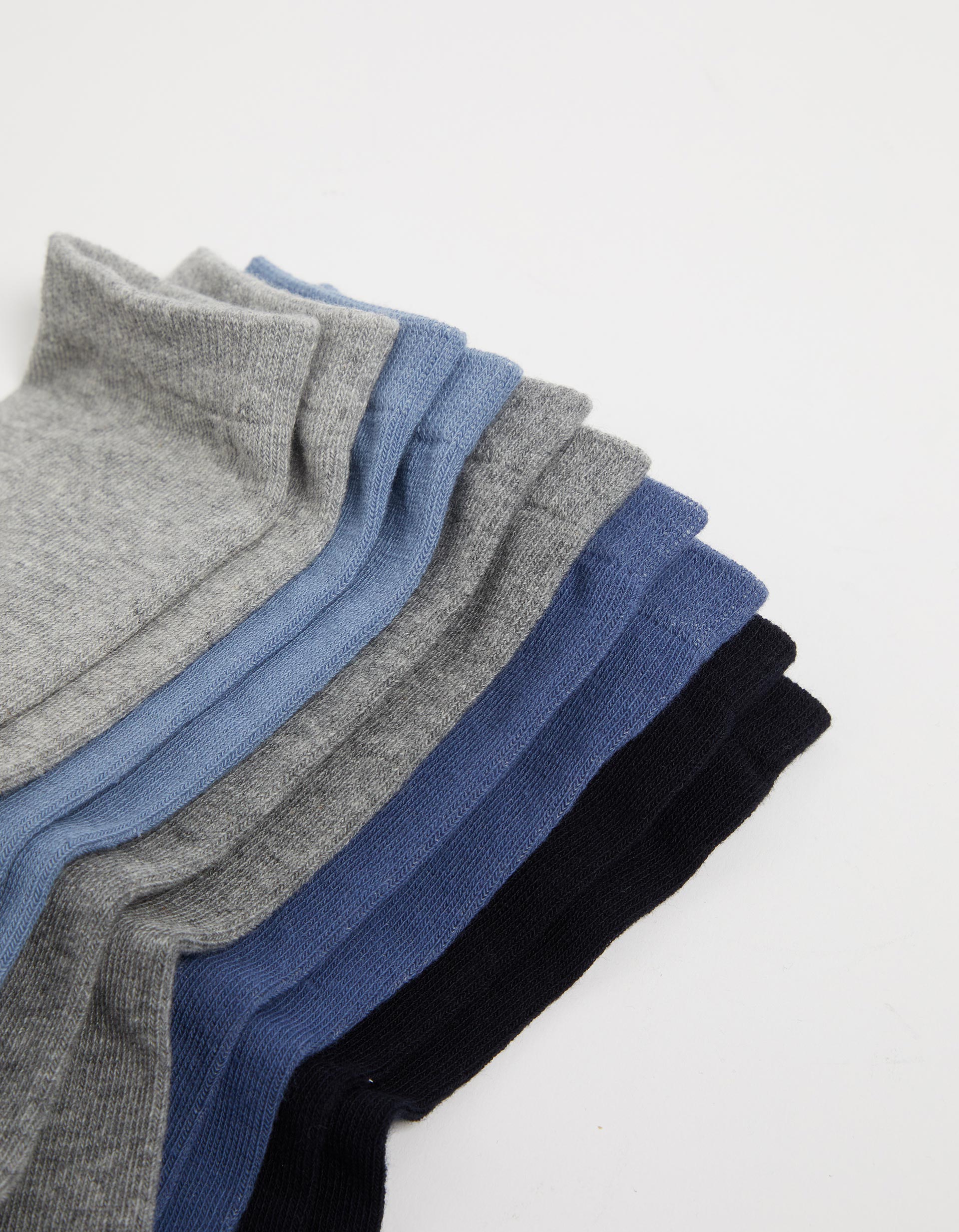 Pack 5 Pares de Meias, Mulher, Multicor