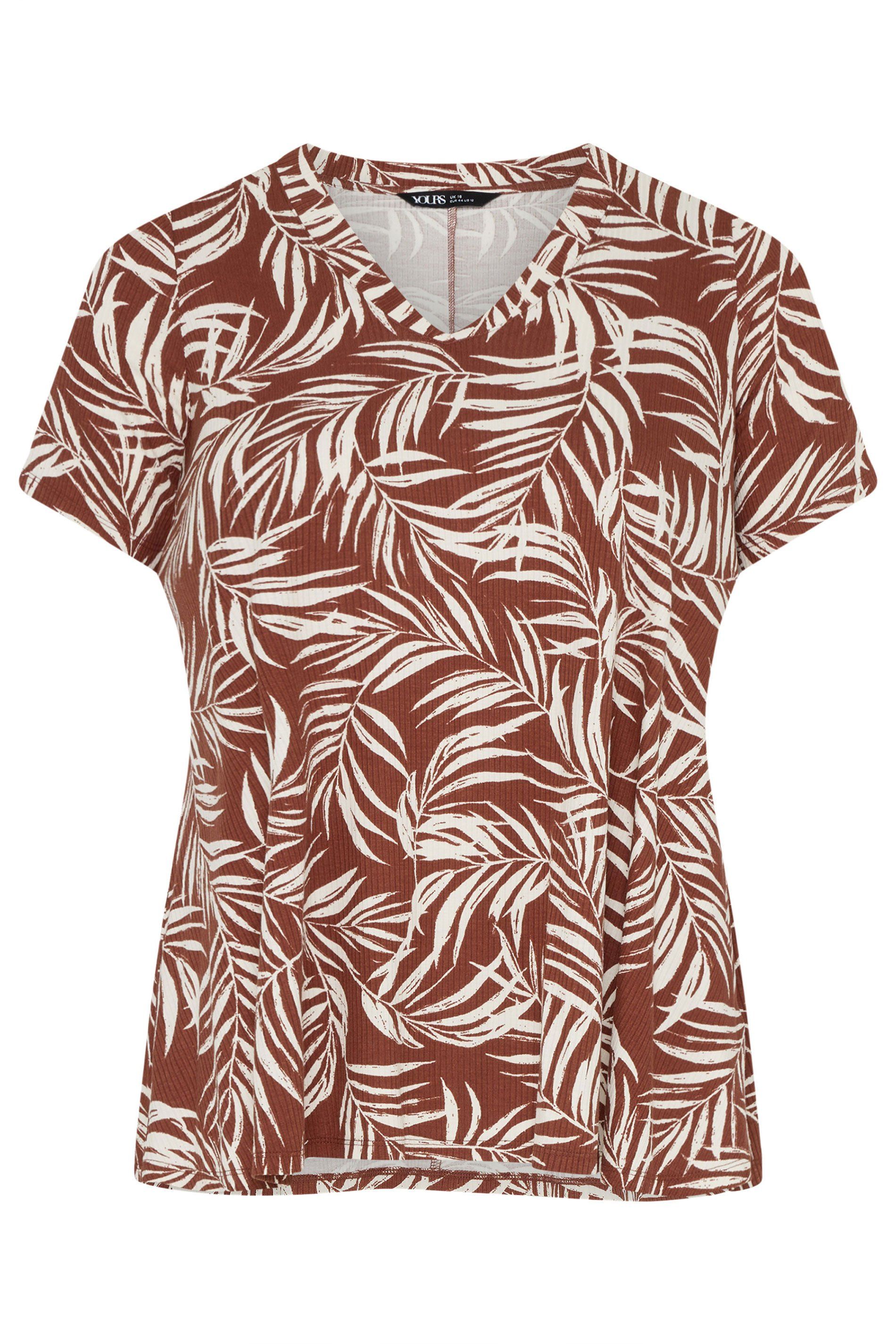 Yours Palm Leaf Swing Top