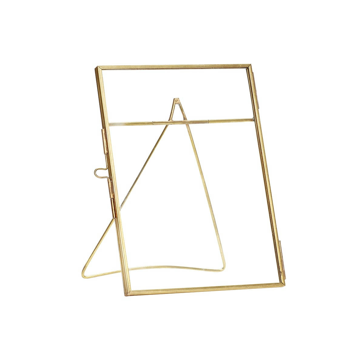 LOFT - Cadre photo avec pied en laiton H18