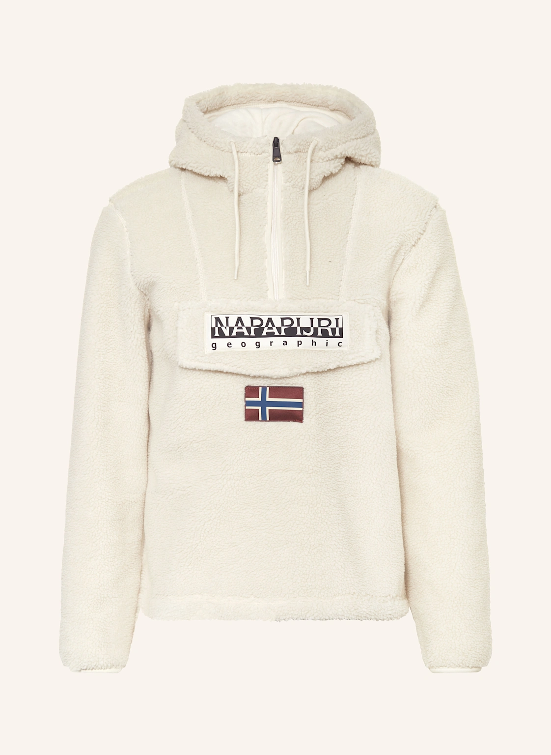 NAPAPIJRI Teddyfell-Hoodie T-BURGEE