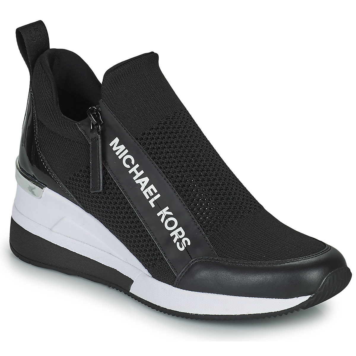 MICHAEL Michael Kors - WILLIS WEDGE TRAINER - Black