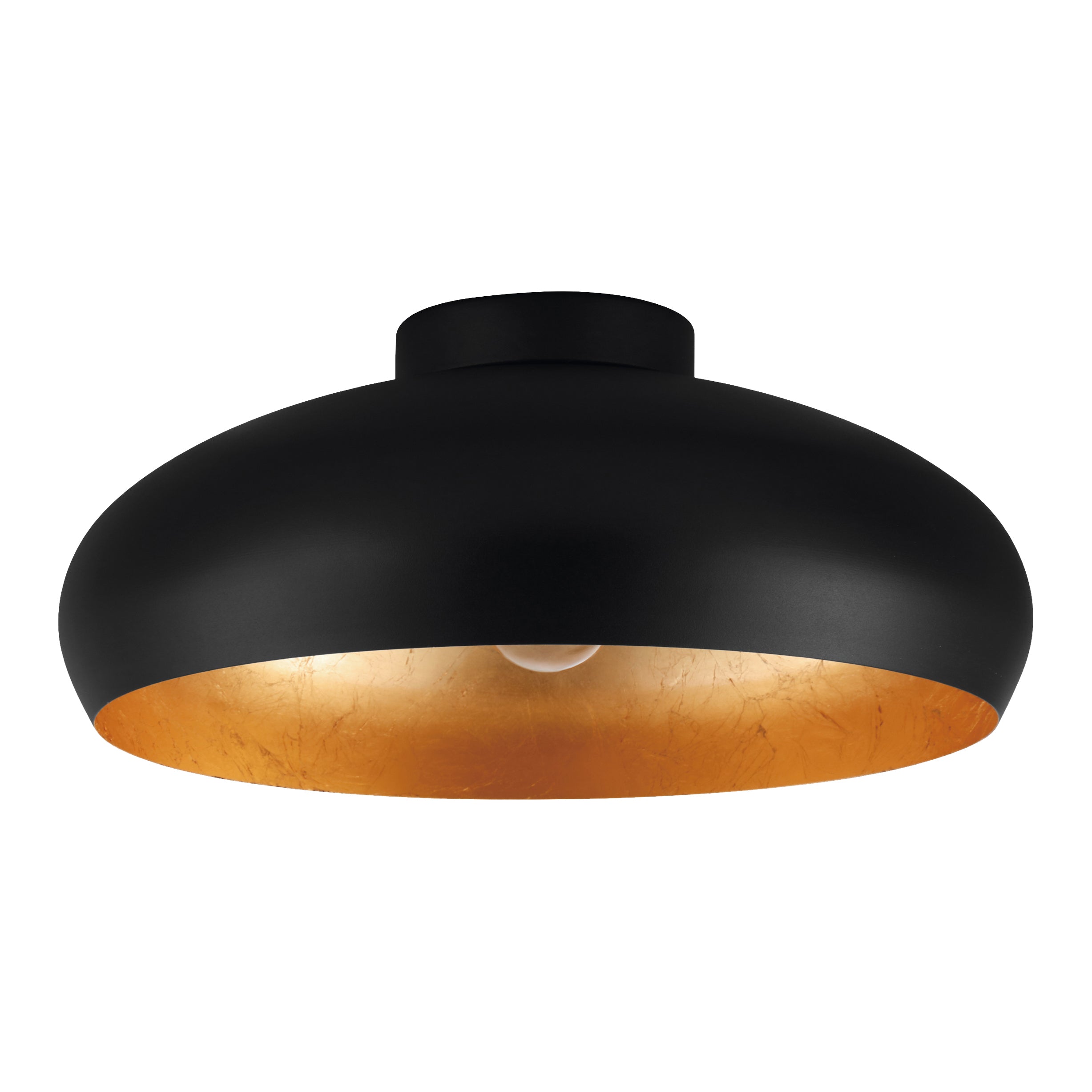 EGLO Mogano Plafondlamp Ø 40 cm - Zwart/Goud