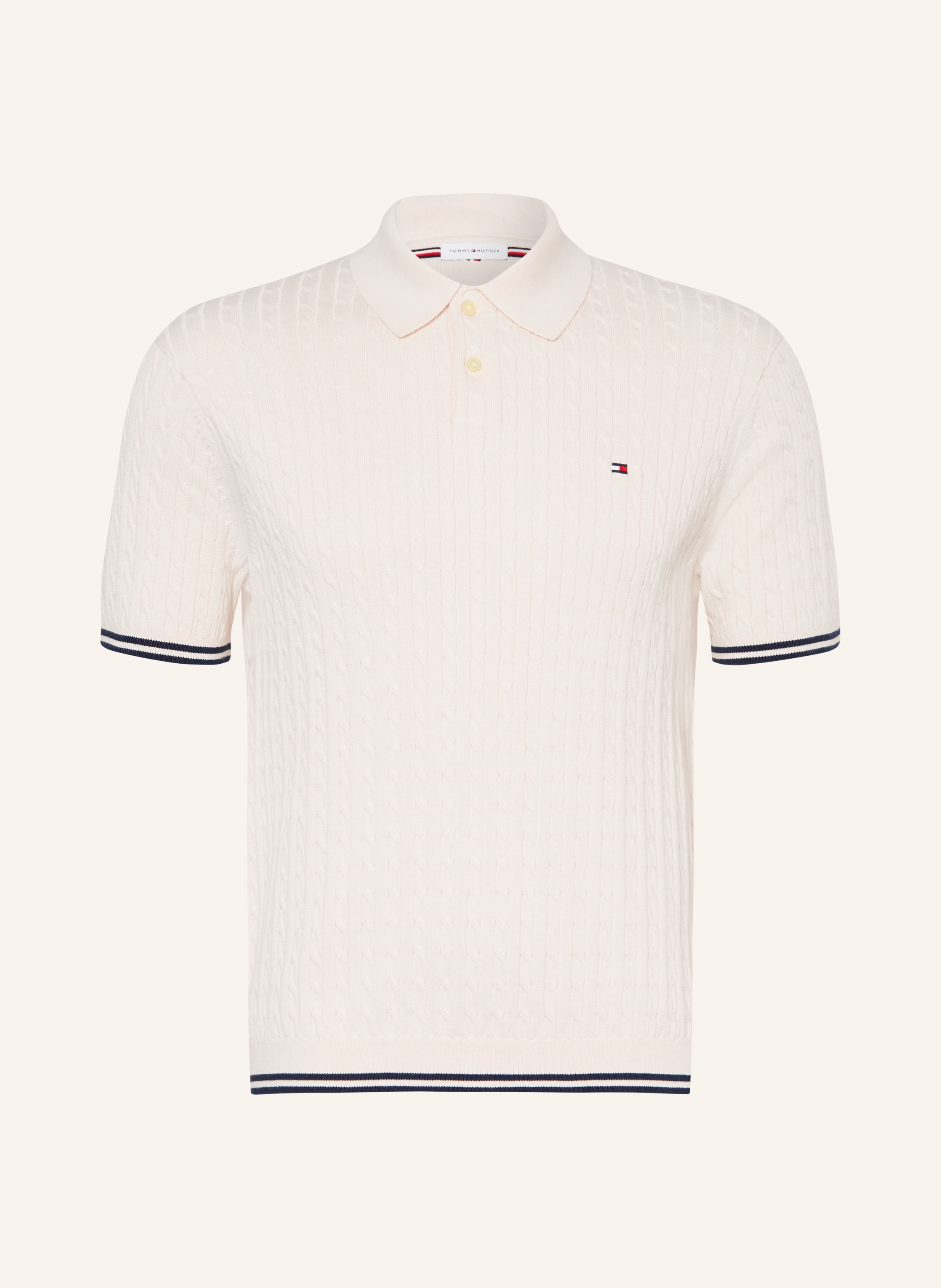 TOMMY HILFIGER Strick-Poloshirt