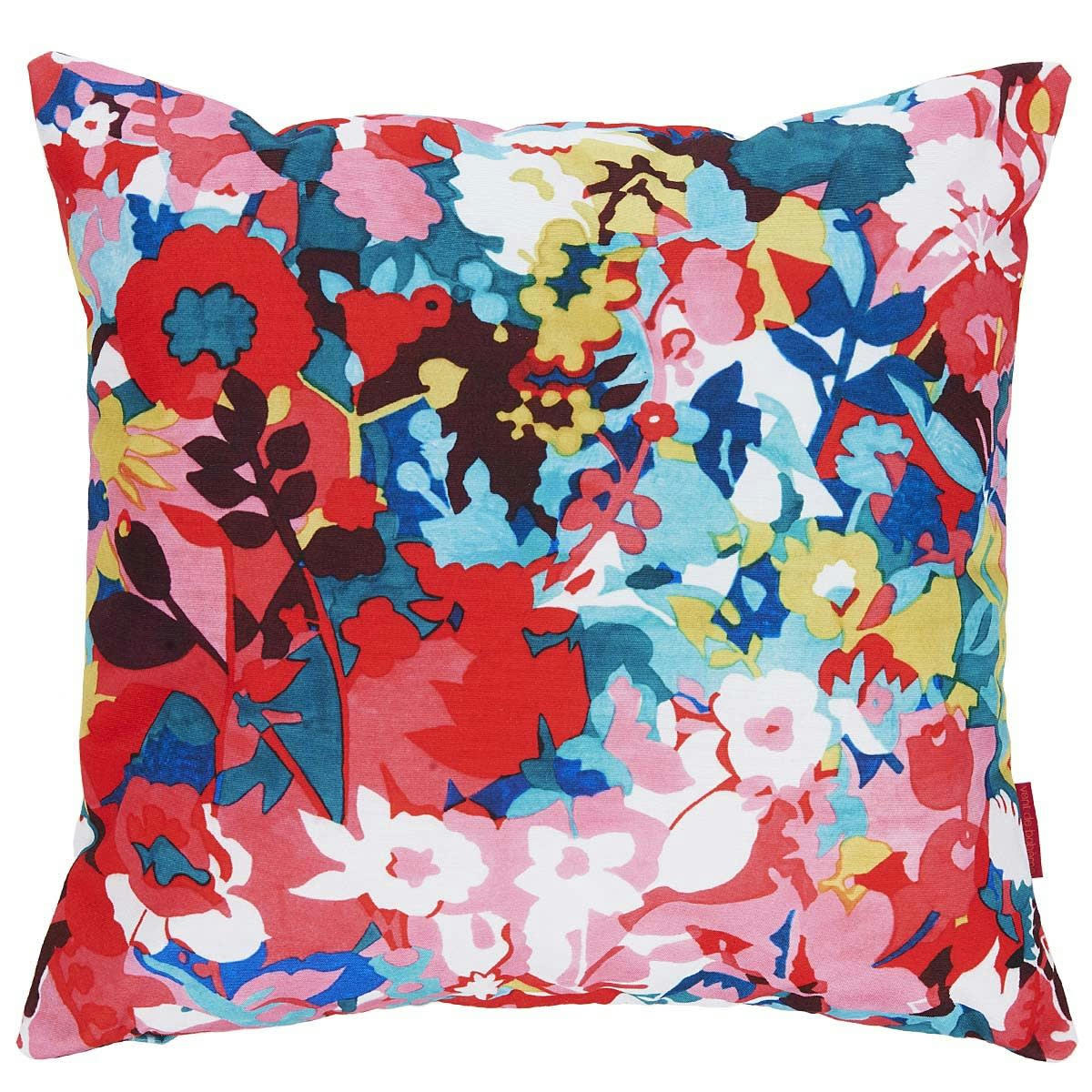 JAVA - Housse de coussin extérieur design fleuri 60x60