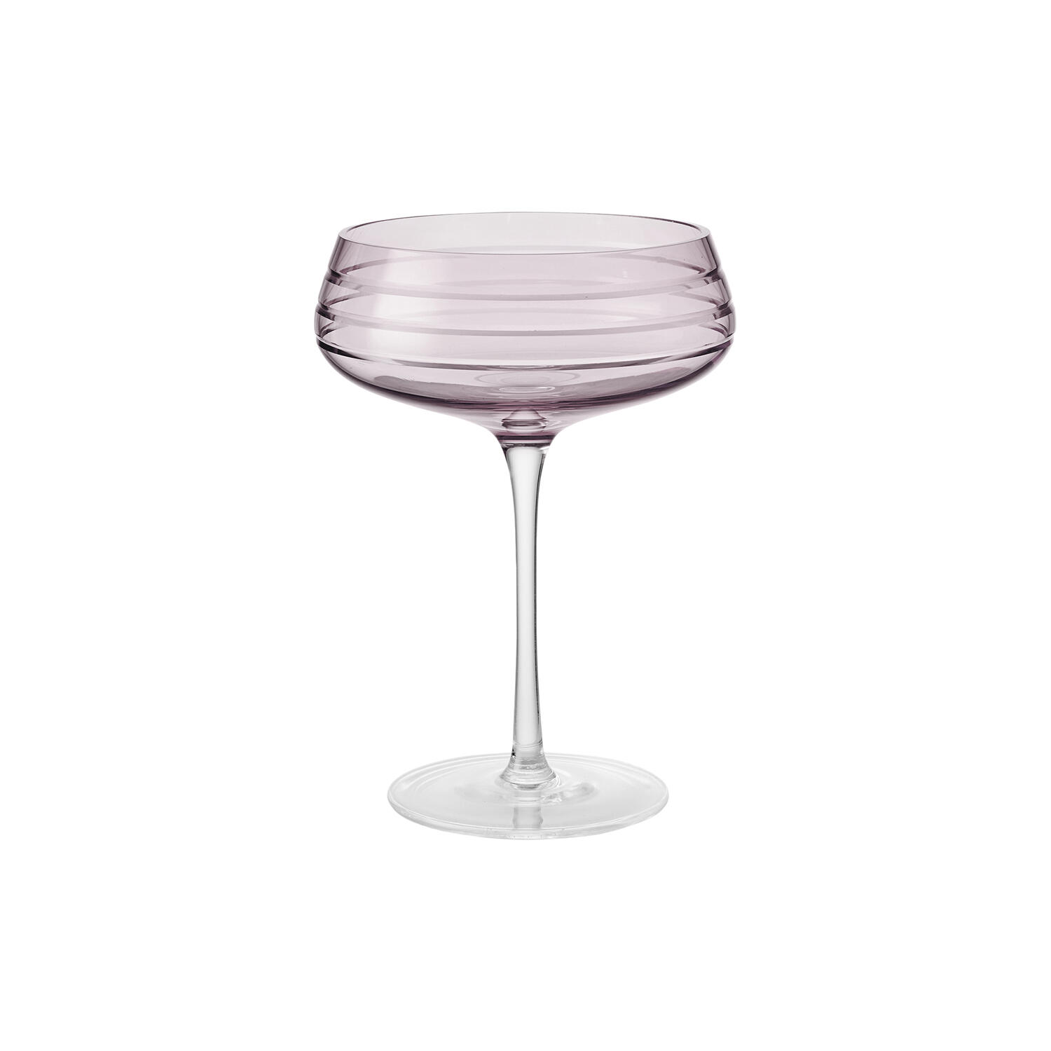 Champagne Coupe Triple Cut, rose