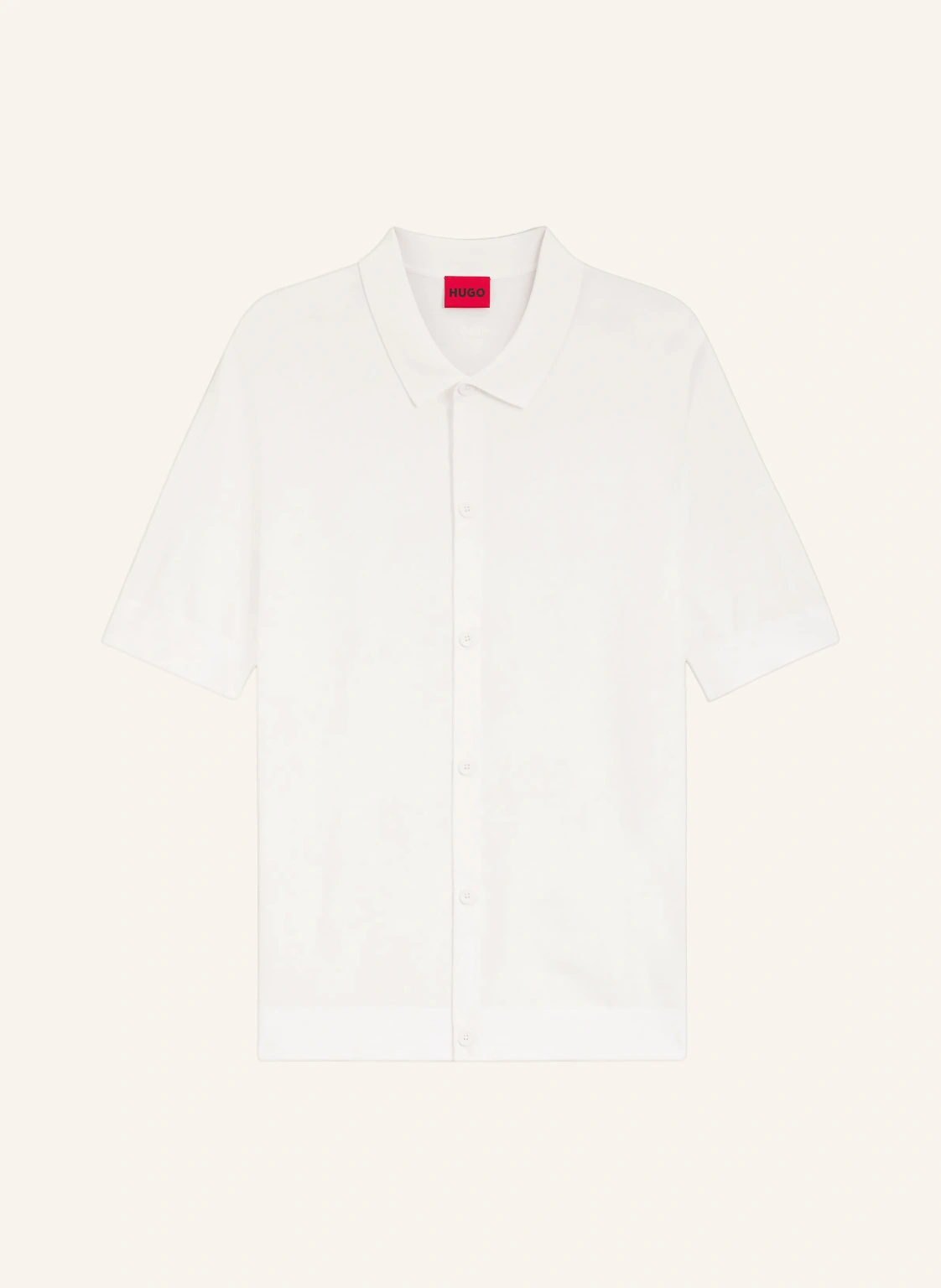 HUGO Strickhemd SAN PACO Extra Slim Fit