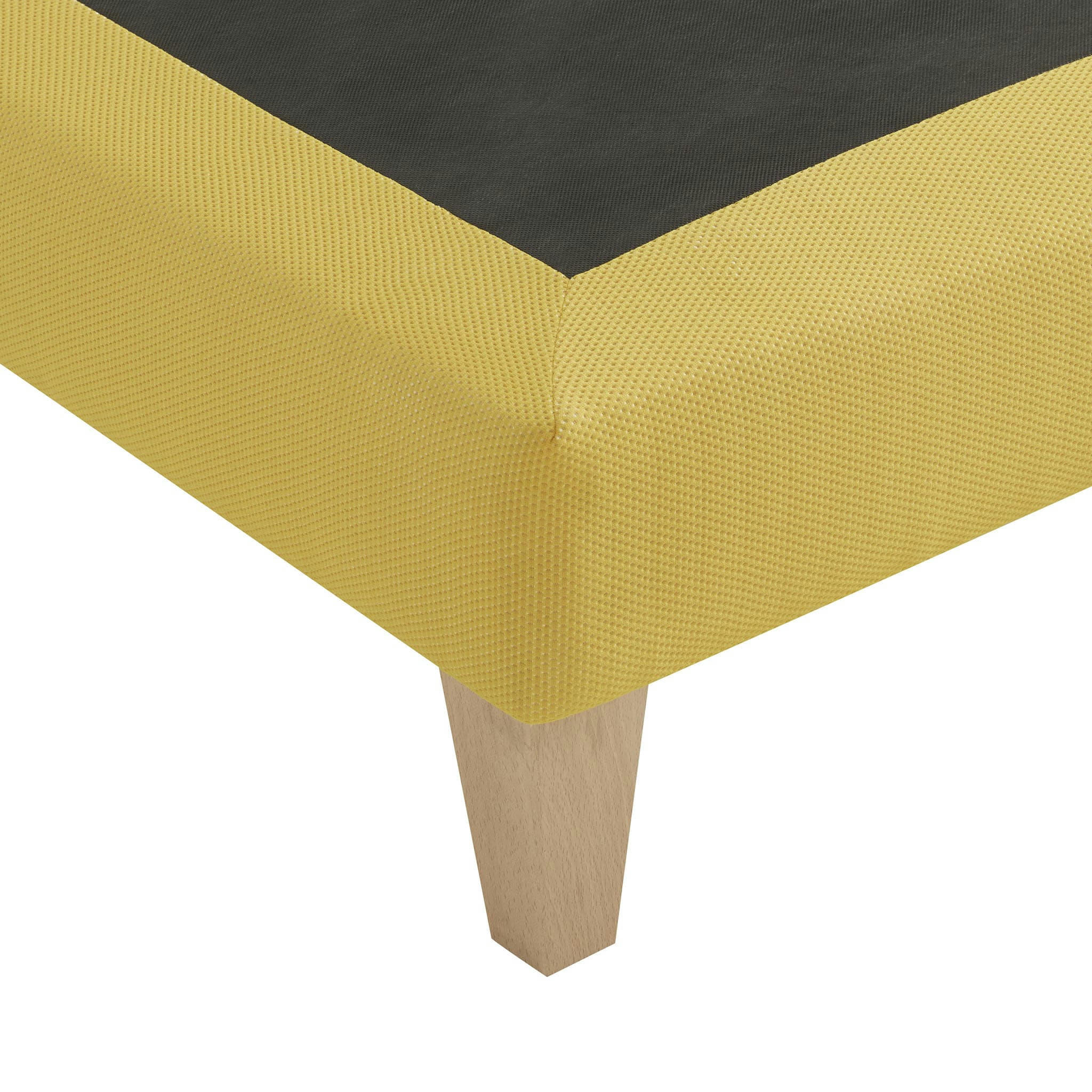 AURORE - Sommier déco tapissier 2 x 80 x 200