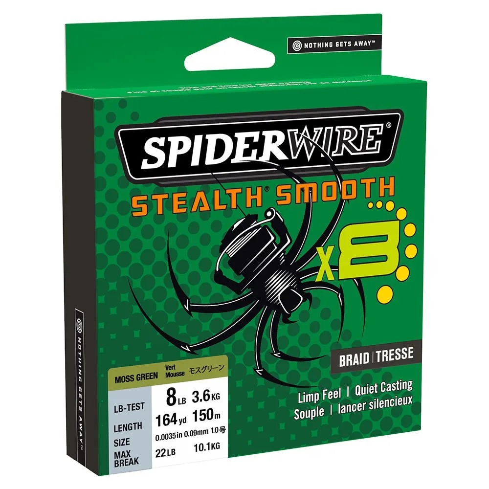 Spiderwire Stealth Smooth 8 braided line 300 m