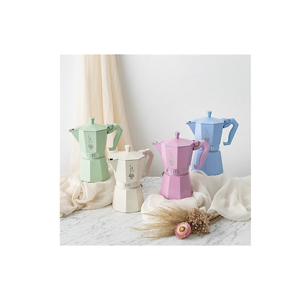 Cafetière italienne 6 tasses vert pastel Bialetti 0009058 moka exclusive