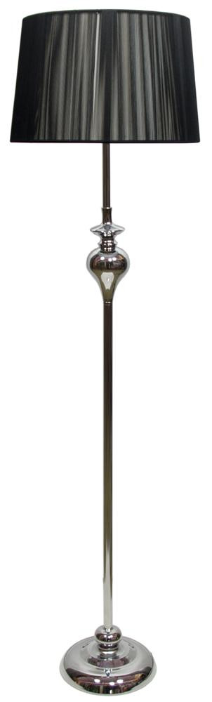 Lampa podłogowa GILLENIA 1x60w e27 czarna
