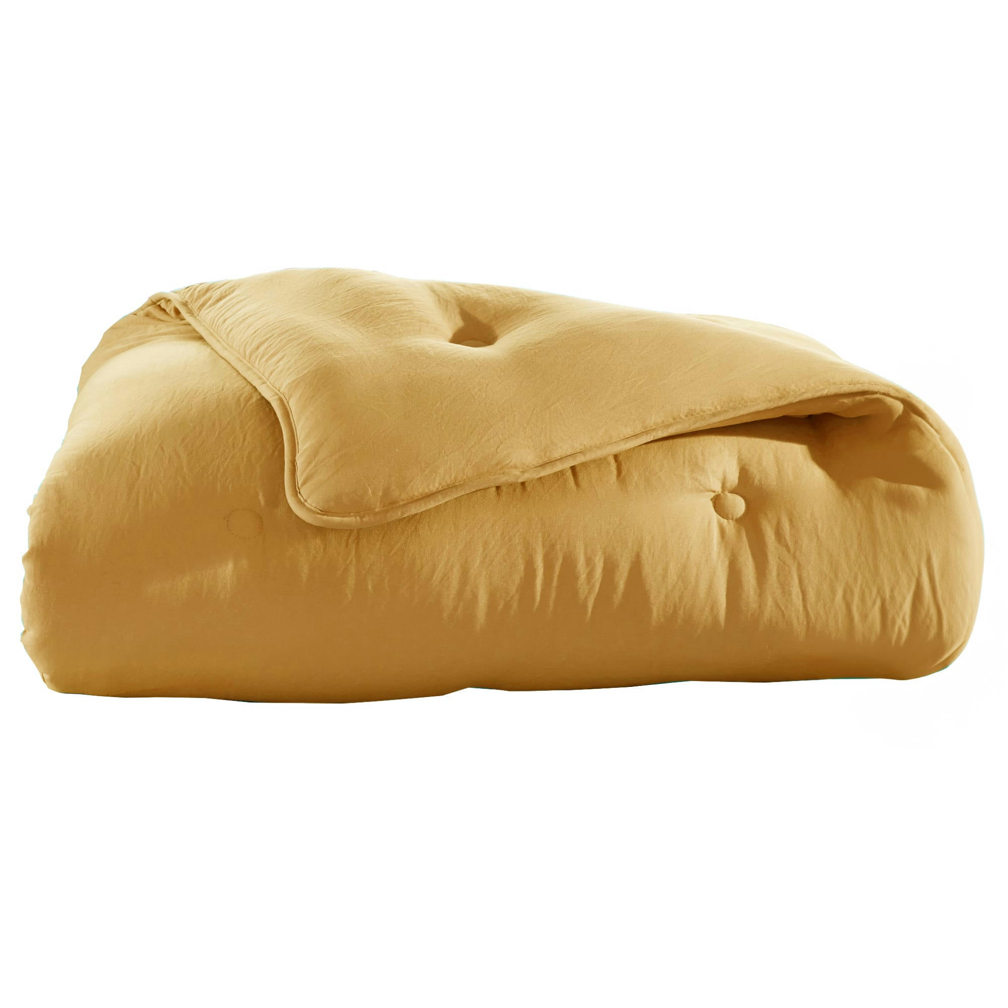 ZEPHYR - Couette 140x200 jaune en polyester 400 g/m²