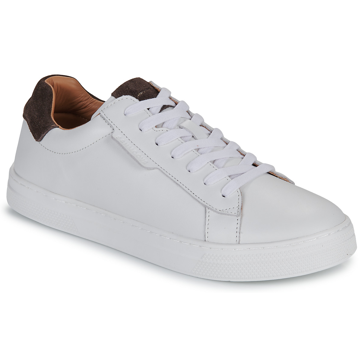 Schmoove - SPARKLE SNEAKER - White / Brown