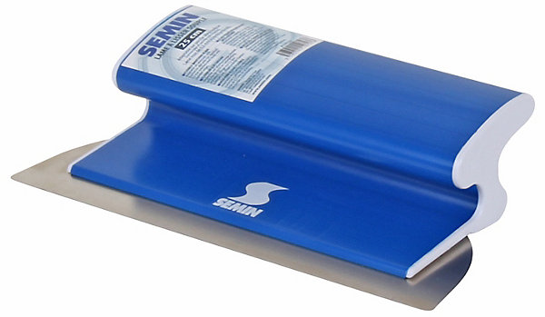 Lame CE 78 pour Enduire et Lisser Semin, 25 cm et Raclette à Lisser, 30 cm