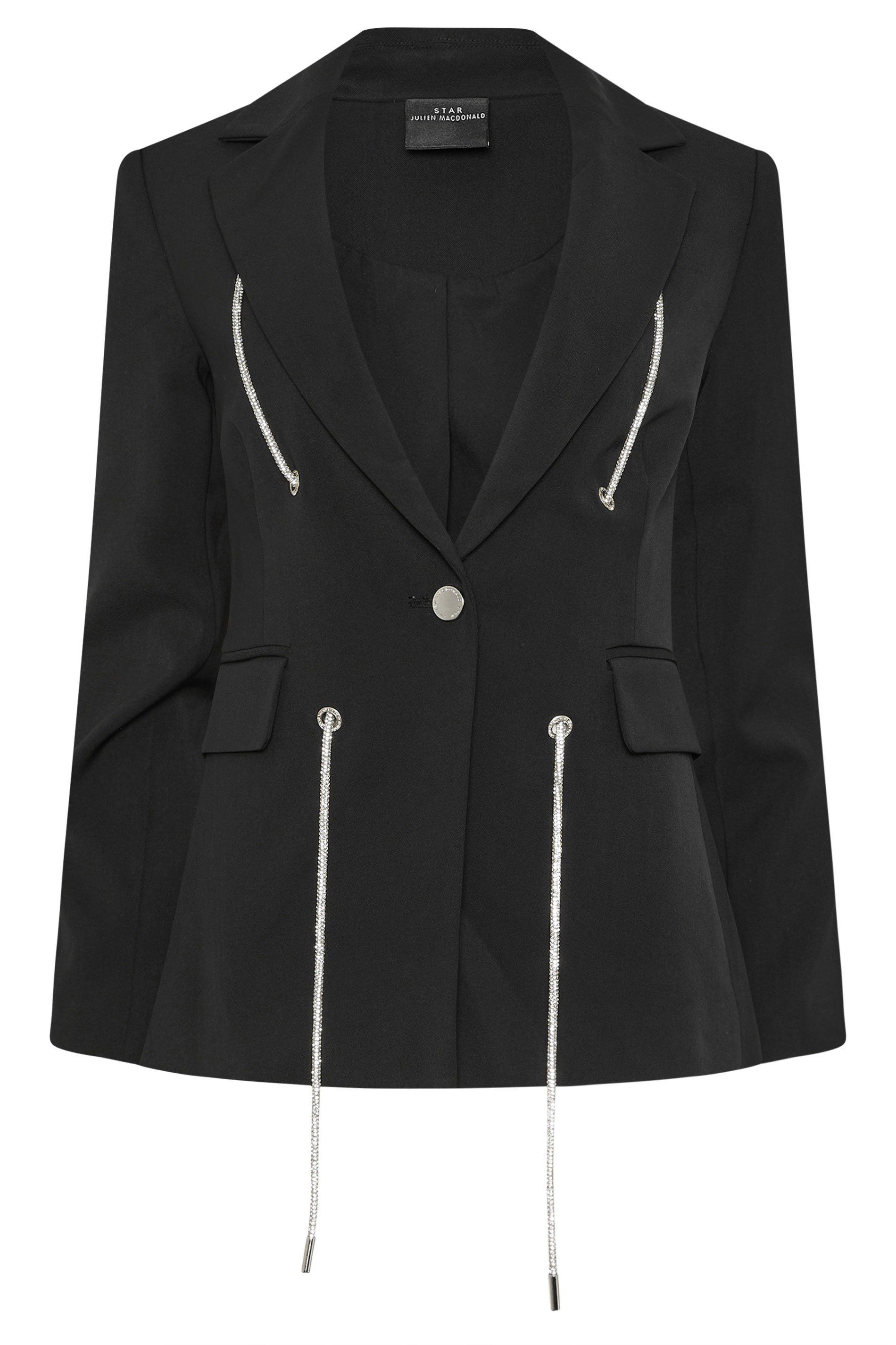 Star by Julien Macdonald Diamante Rope Blazer