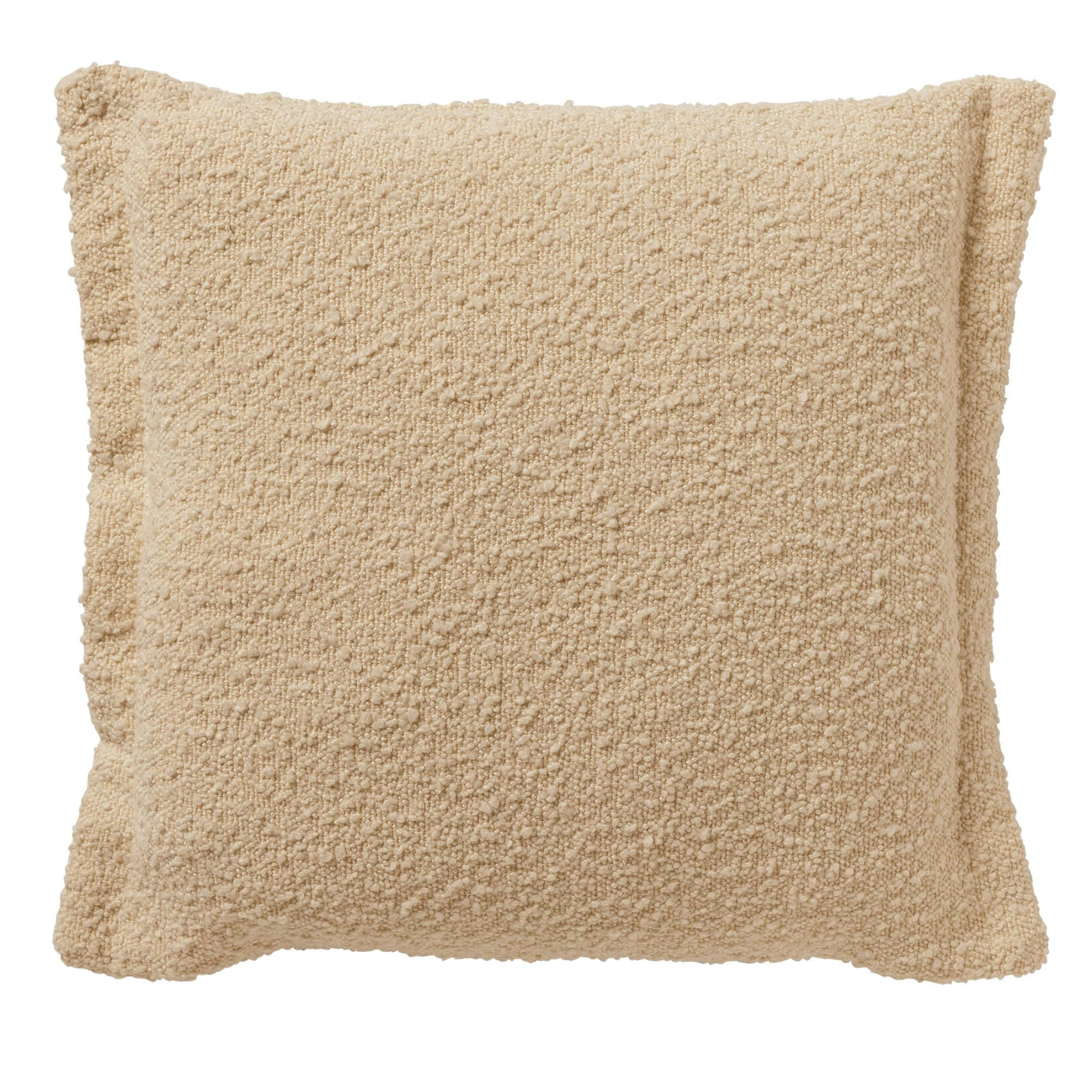 - Coussin - beige en acrylique et polyester 45x45 cm uni