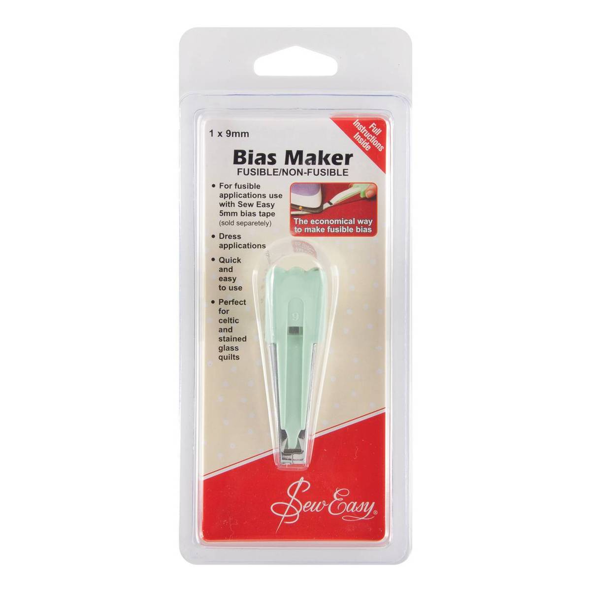 Sew Easy Bias Maker 9mm