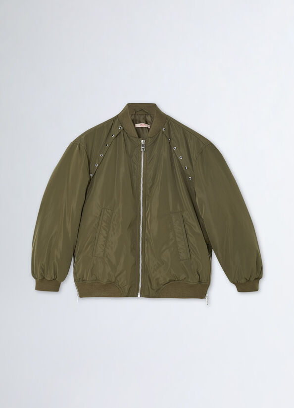 Bomber in nylon
