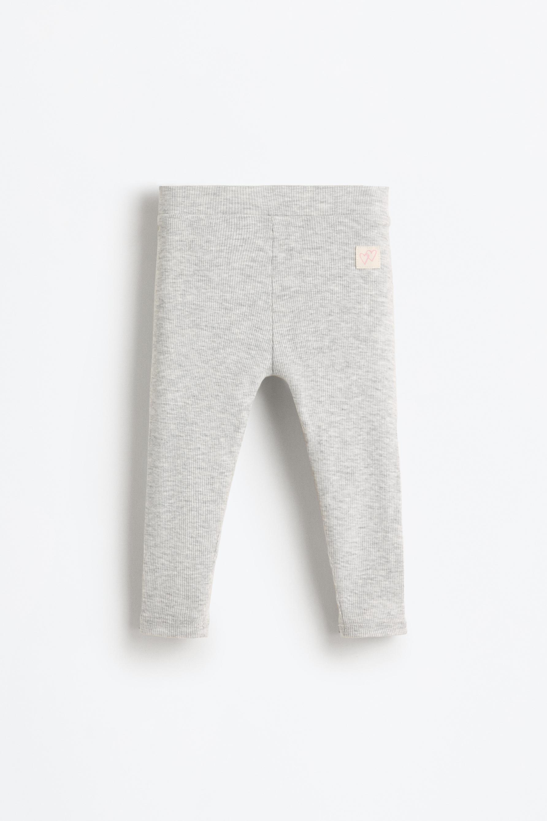 Pack 2 leggings canalé