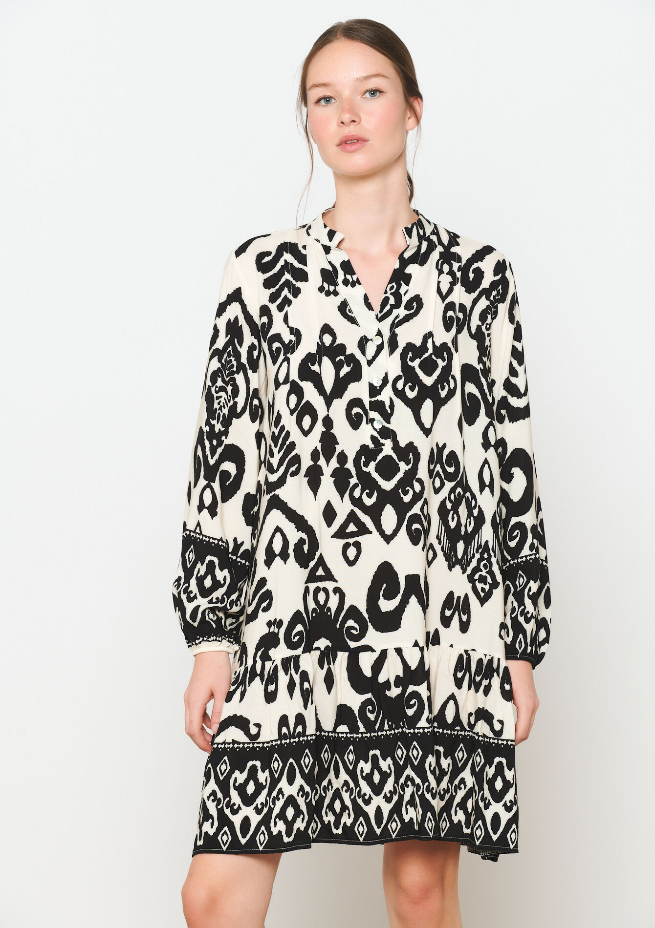 A-lijn jurk met print