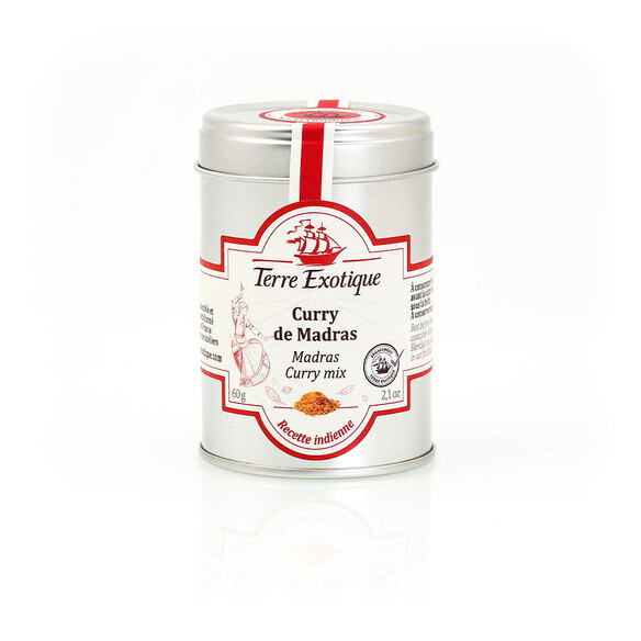 Curry de Madras, Tamil Nadu, 60 g - Terre Exotique