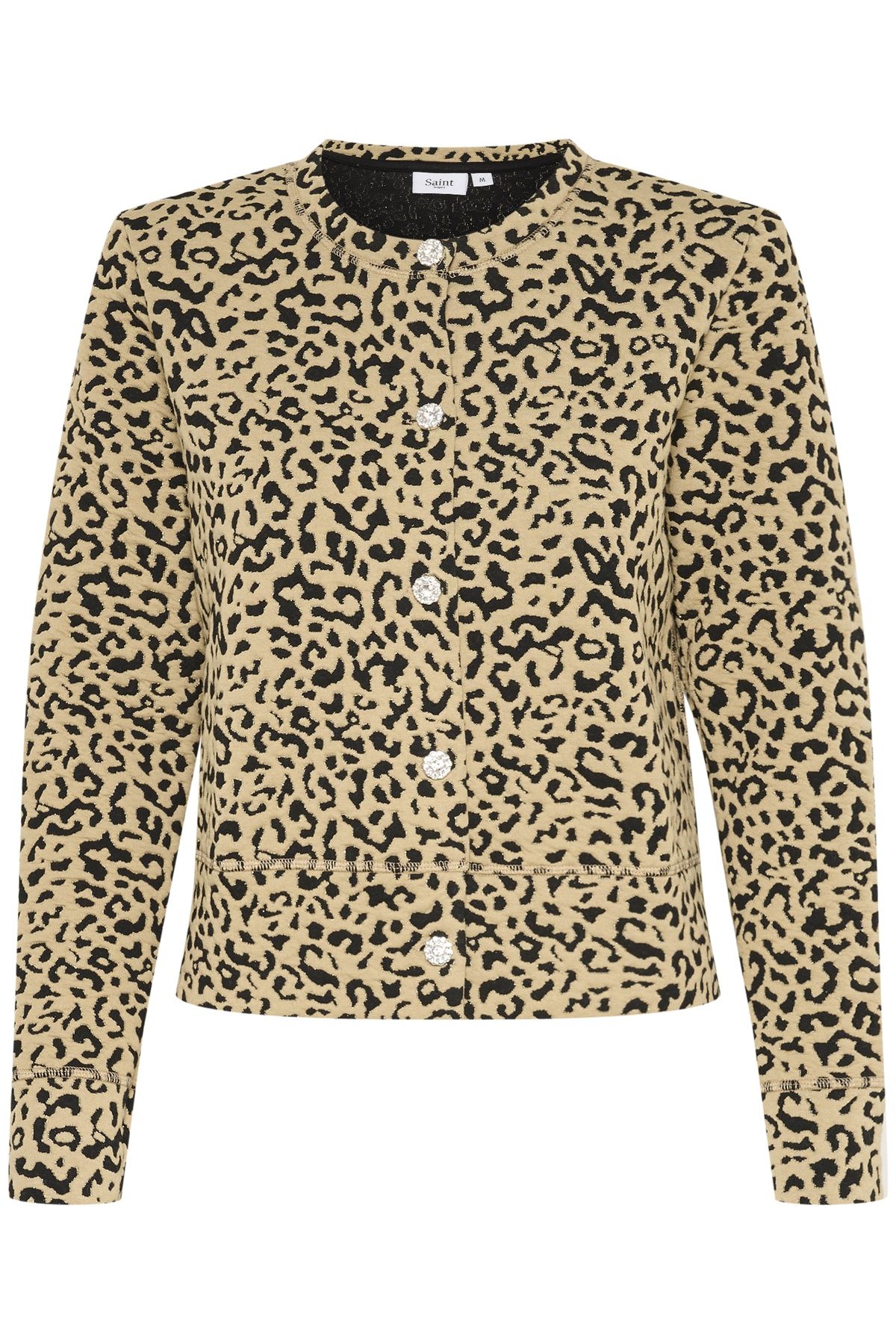 Saint Tropez IlsabethSZ Round Neck Buttons Cardigan
