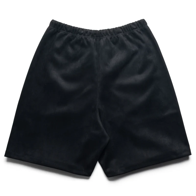Fear Of God Essentials Suede Fleece Relaxed Short - Vintage Black