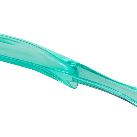 Zestaw 2 ŁYŻKI DO SAŁATEK miętowe PLASTIKOWE 29,5 x 6 x 2 cm
