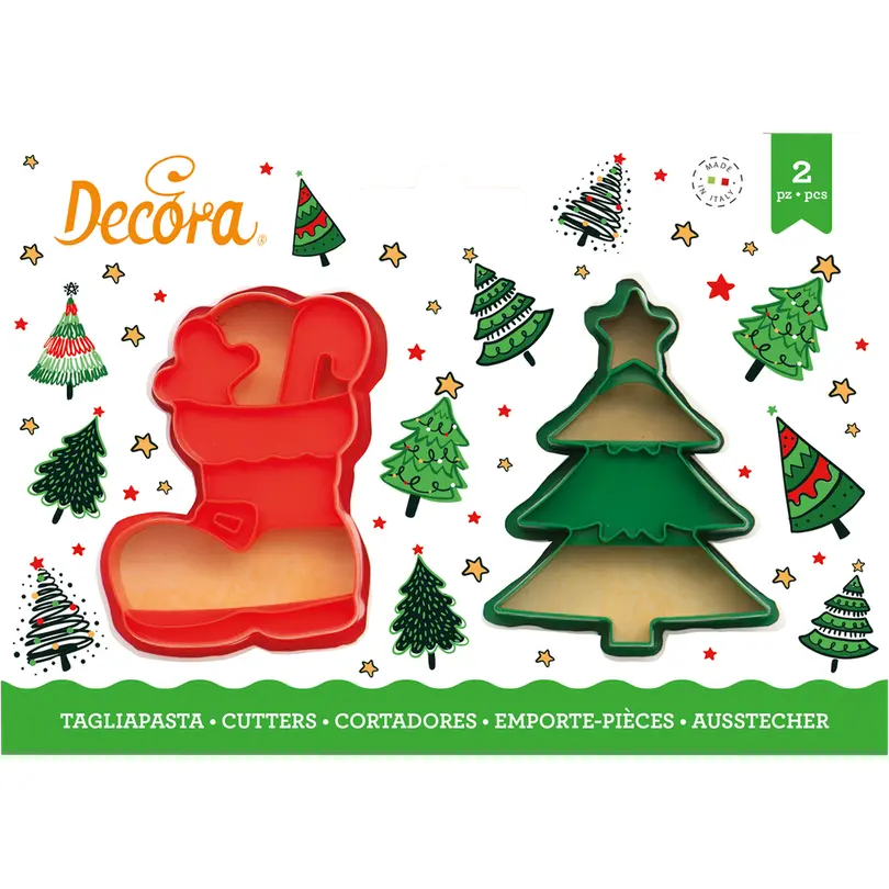 Ausstecher 2-teilig Decora