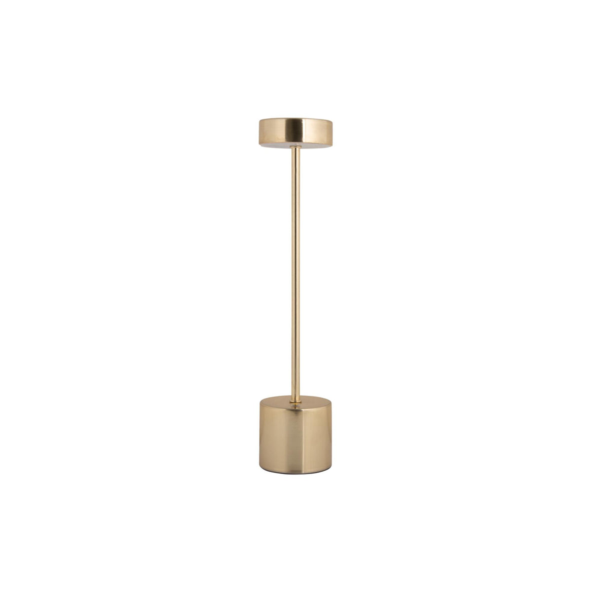Leitmotiv tafellamp Ganar LED - goud - Ø8cm