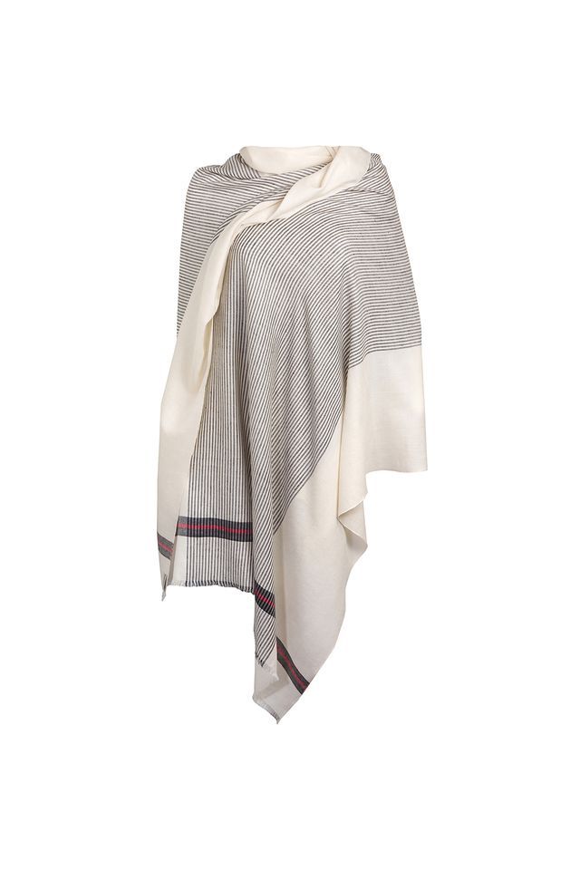 Pure Luxuries London Pixel' Cashmere & Merino Wool Throw