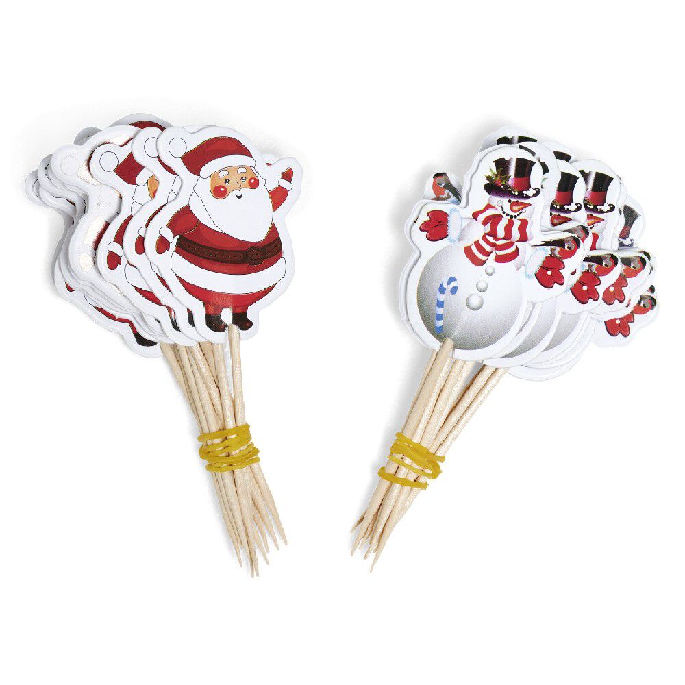 Pique apéritif de No&euml;l x24