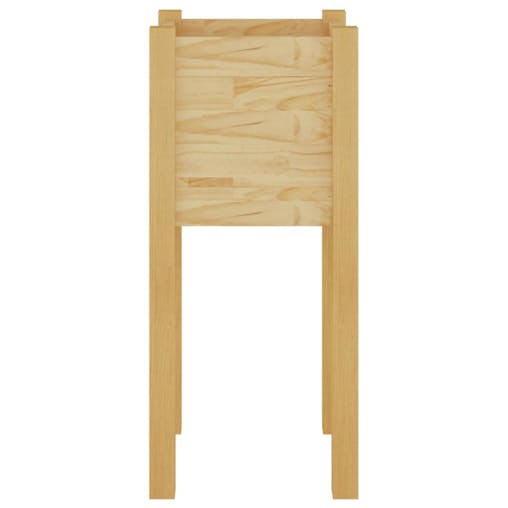 NNEVL Garden Planter 31x31x70 cm Solid Pinewood