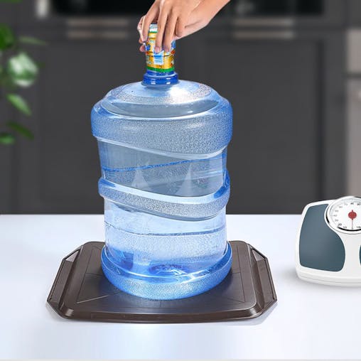 SOGA 10X Coffee Rectangular Plastic Serving Trays