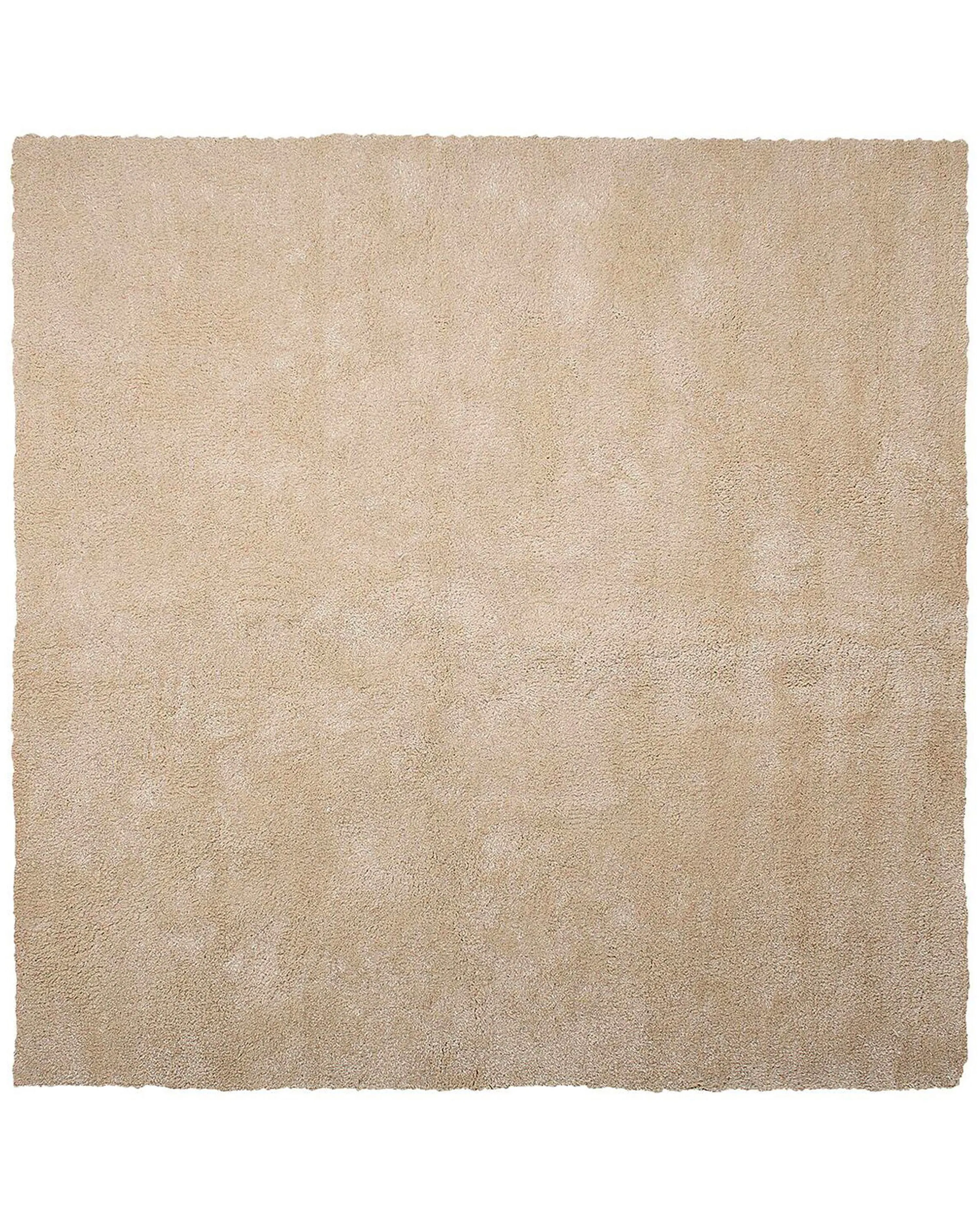 Shaggy Rug DEMRE Light Beige 80 x 150 cm