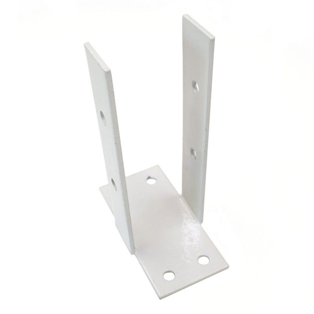 STOLPEFOT PALMAKO 70X70MM HVIT