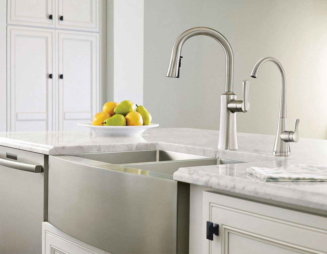 Moen® Sip Single Handle Transitional Cold Water Beverage Kitchen Faucet, Chrome
