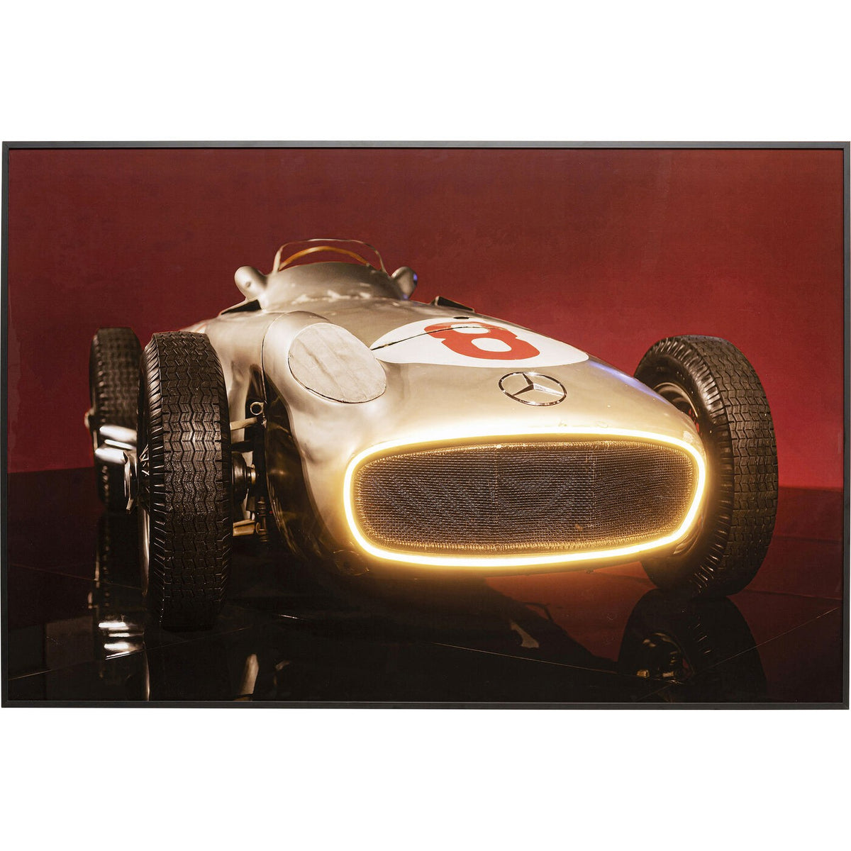 Kare Design Schilderij LED racewagen 120x80cm