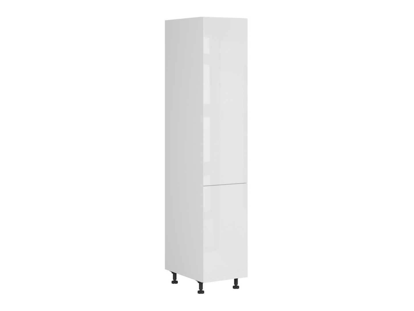 Szafka kuchenna dolna Top Line 40 cm wysoka prawa biały połysk