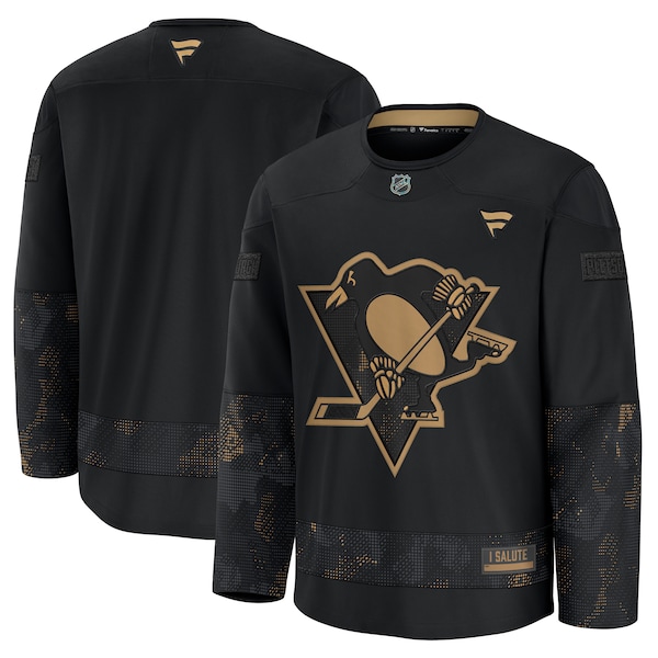 Pittsburgh Penguins  2024 Military Appreciation Practice Jersey - Black