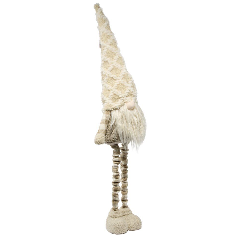 Gnome debout décoratif jambes extensibles H97cm (2 modèles)