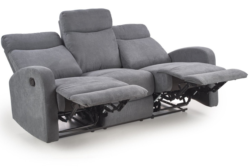 Sofa OSLO 3S ciemno szara