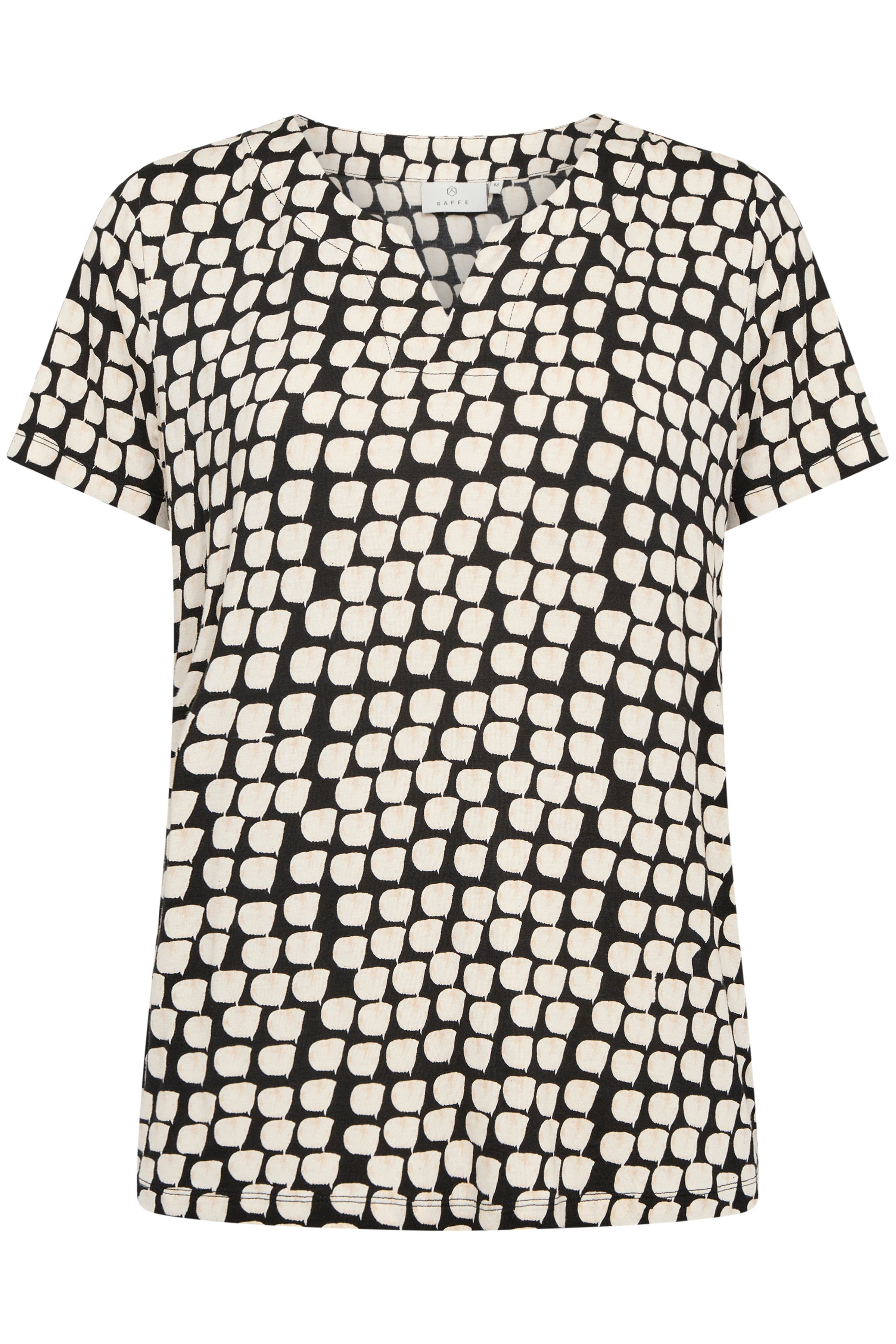 Kaffe Bella Jersey Short Sleeve Blouse