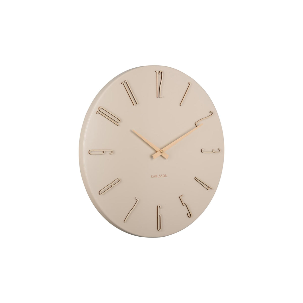Karlsson wandklok Esmerado - wit - Ø40cm