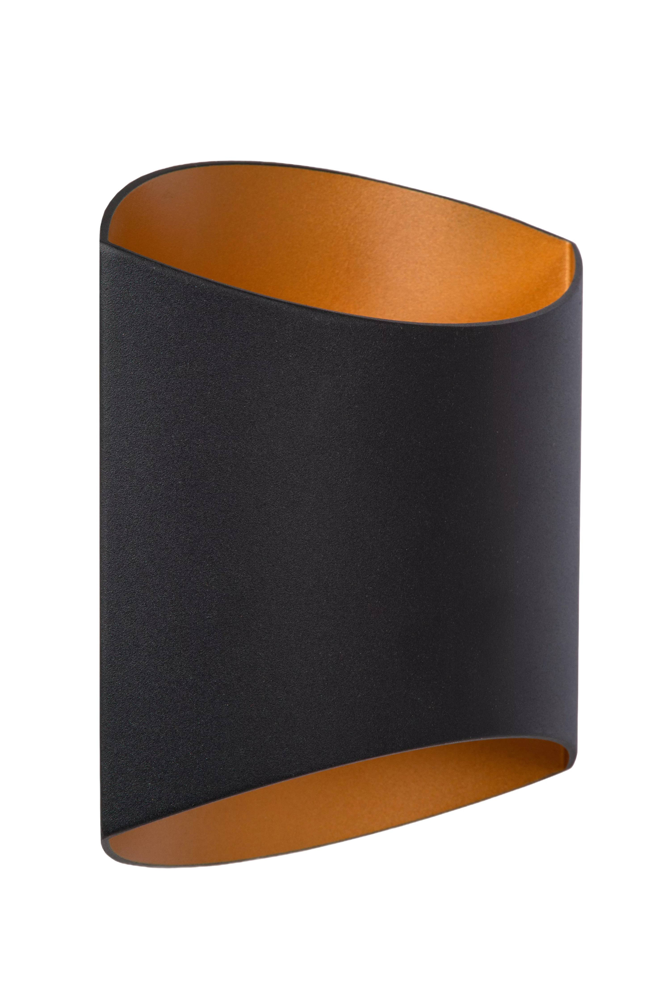 Kinkiet czarny DILETTA 1xG9x40W wym:18x16x8cm IP20 Lucide