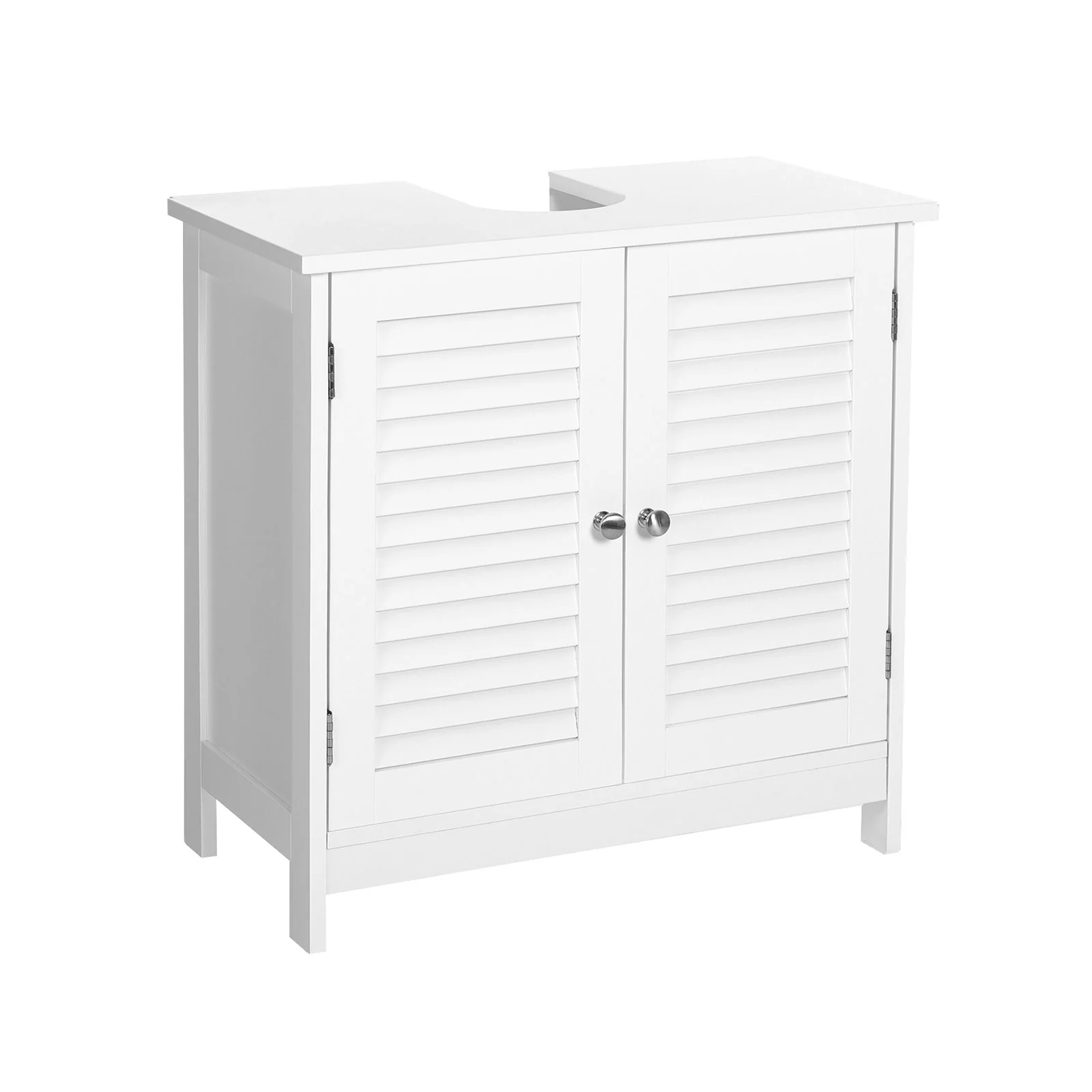Meuble sous lavabo blanc