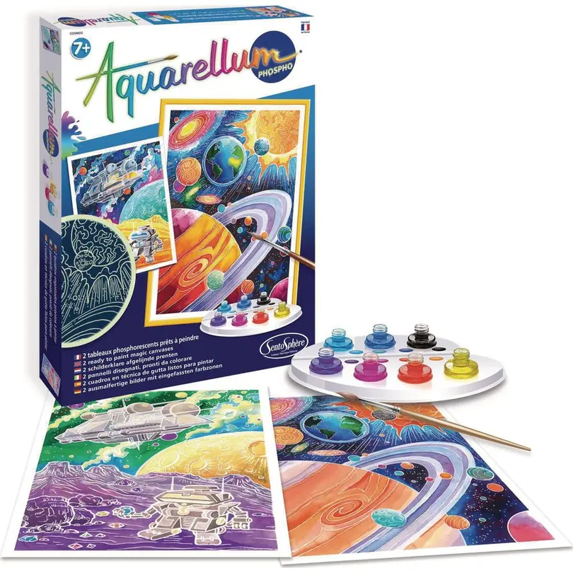 Bastelset 16er-Set Aquarellum