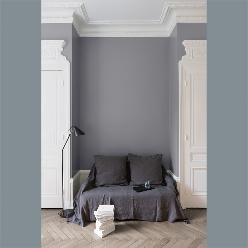 Peinture pour murs Velours de Peinture gris Gustave III mat 0,125 L LIBERON
