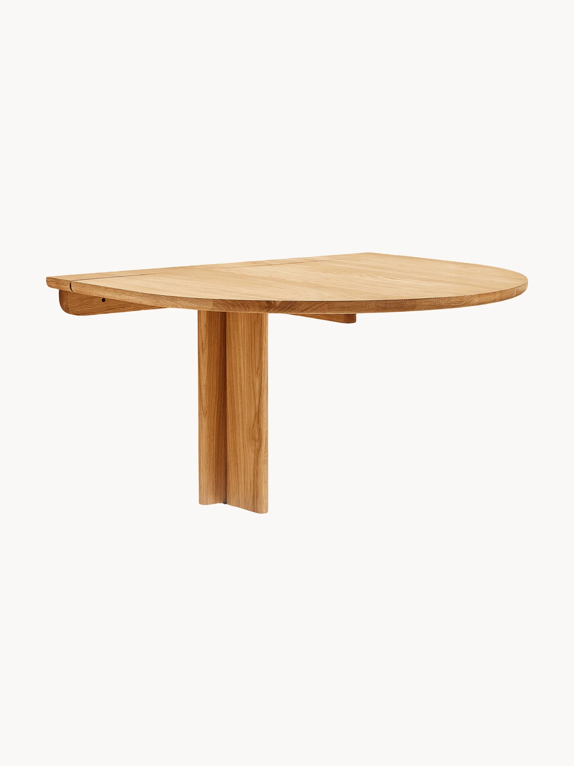Holz-Klappbarer Esstisch Trefoil, B 75 cm