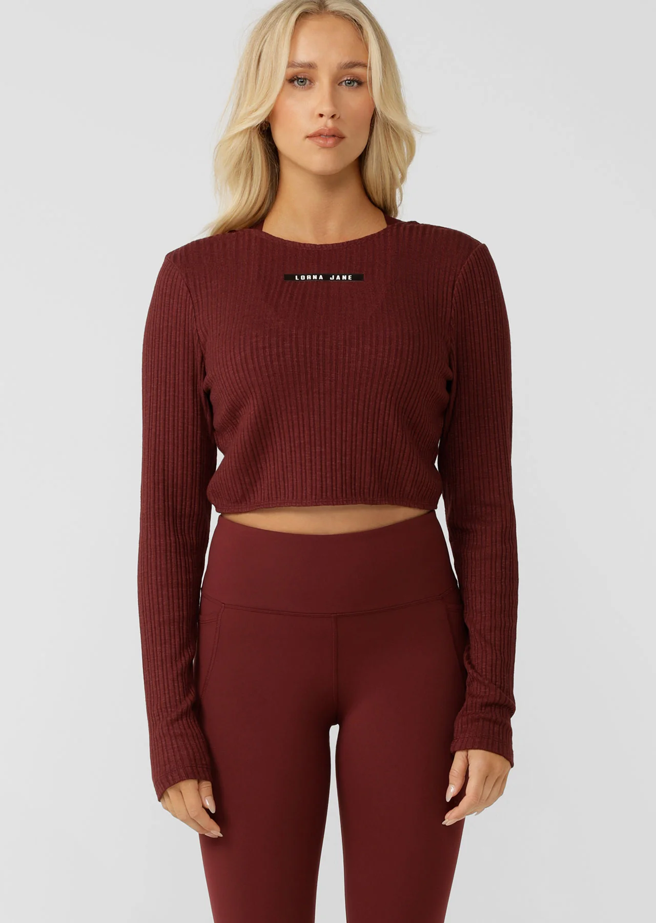 Volley Rib Long Sleeve Top